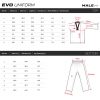 EVO Male Fit Dimensions