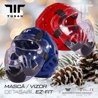 Mască de protecție/vizor - World Taekwondo Approved Face Mask/Visor