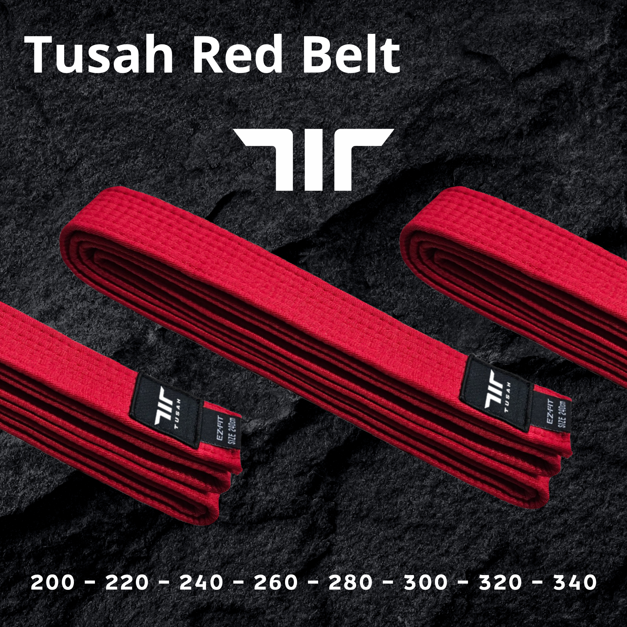 Centură Roșie - TUSAH EZ Fit Red Belt