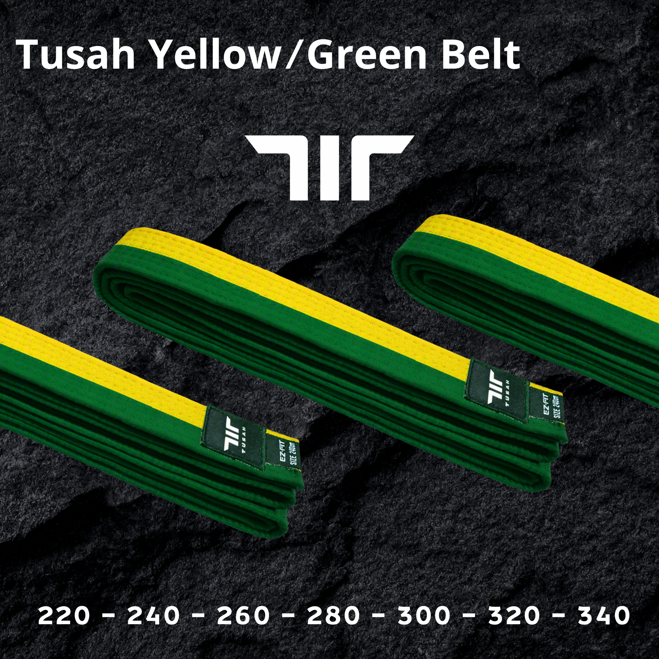 Tusah Yellow Green Belt